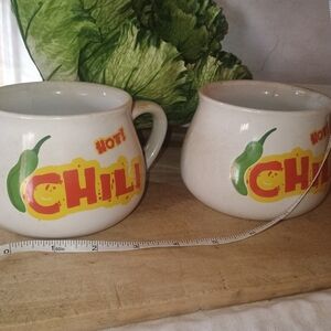 Hot Chili Ceramic Mug Set